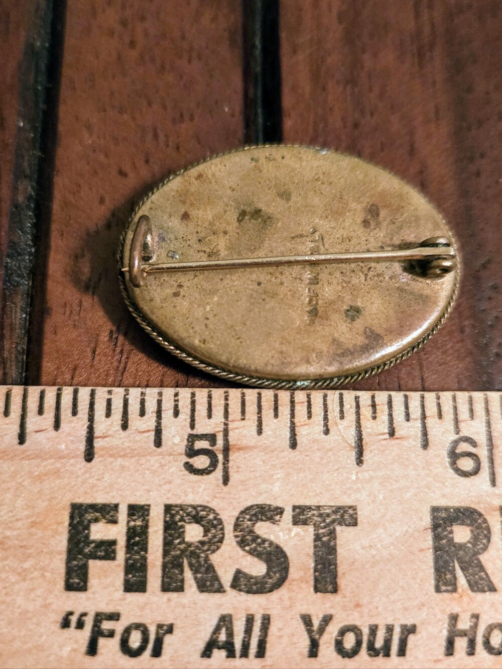 NFS Reserve For Lynda $50 Antique Micro Mosaic Millefori Brooch Italy - Picture 4 of 5